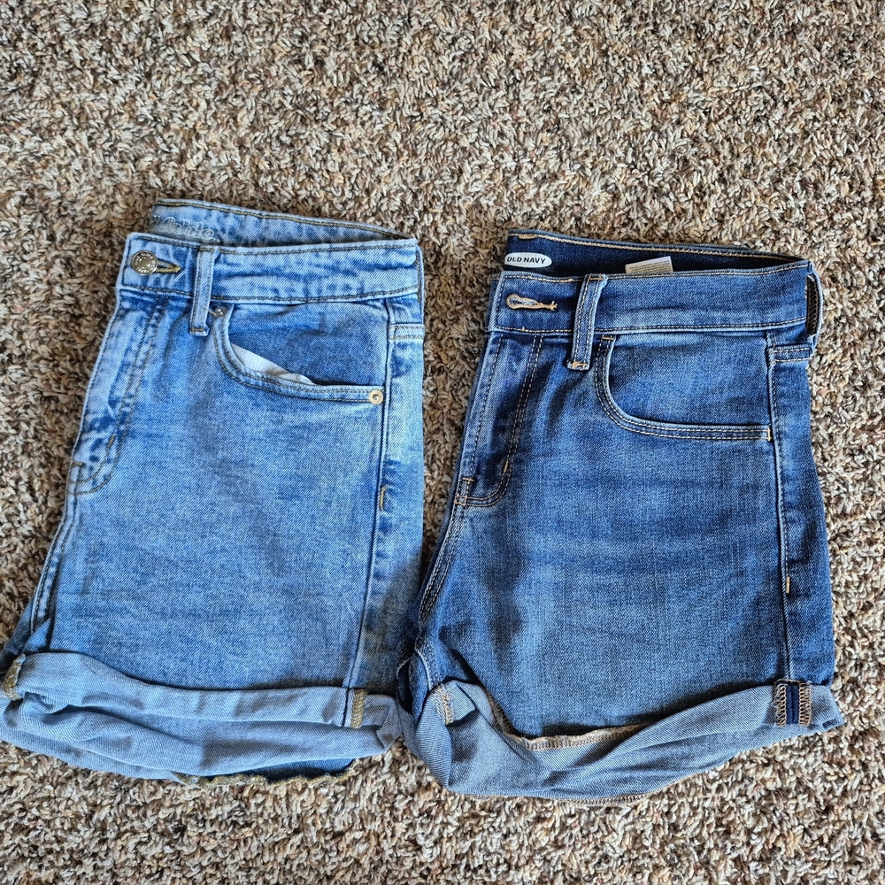 Bundle Of Wild Fable and Old Navy Women's Denim Shorts